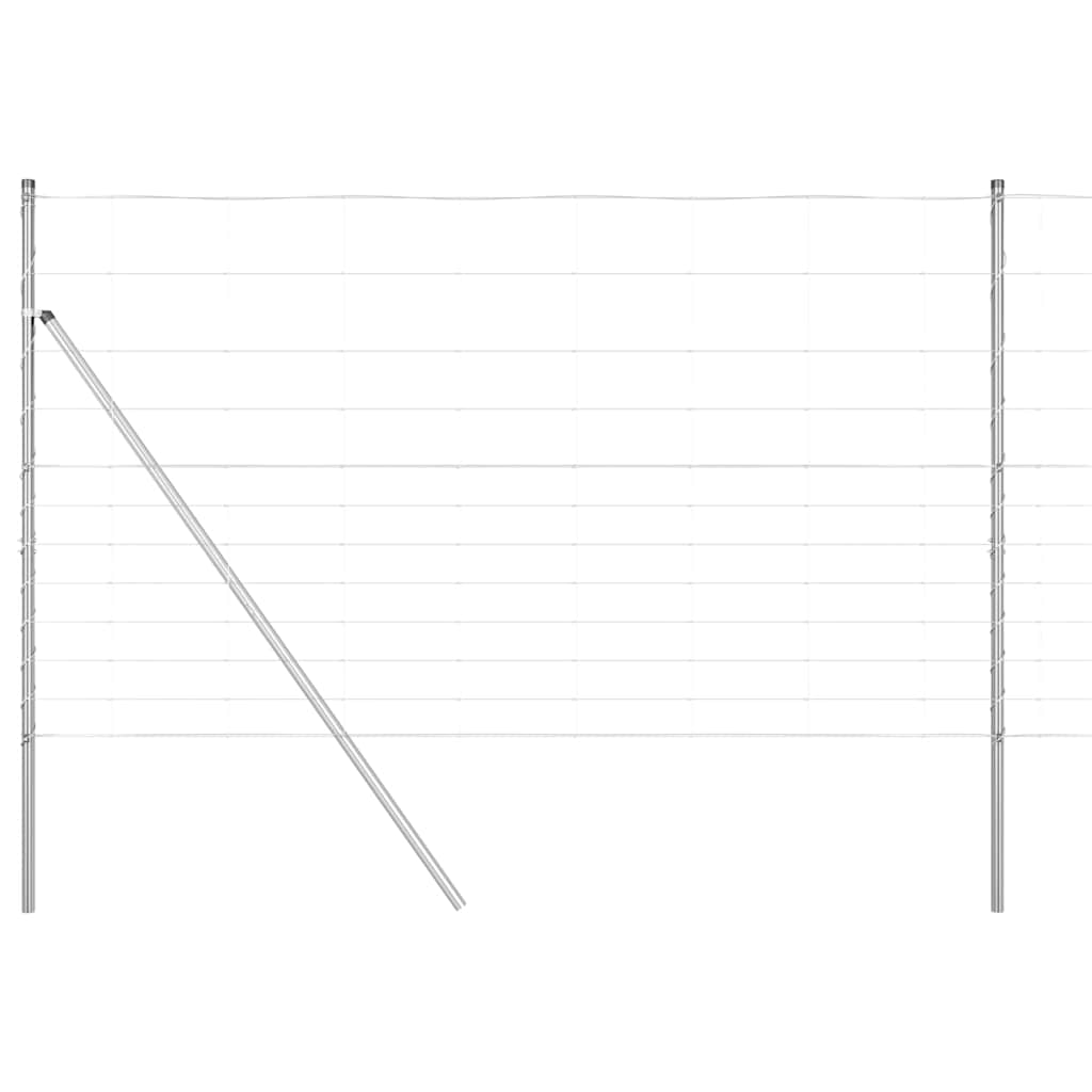 vidaXL Φράχτης Πεδιάδας 1.4x50 μ Γαλβανισμένος Χάλυβας