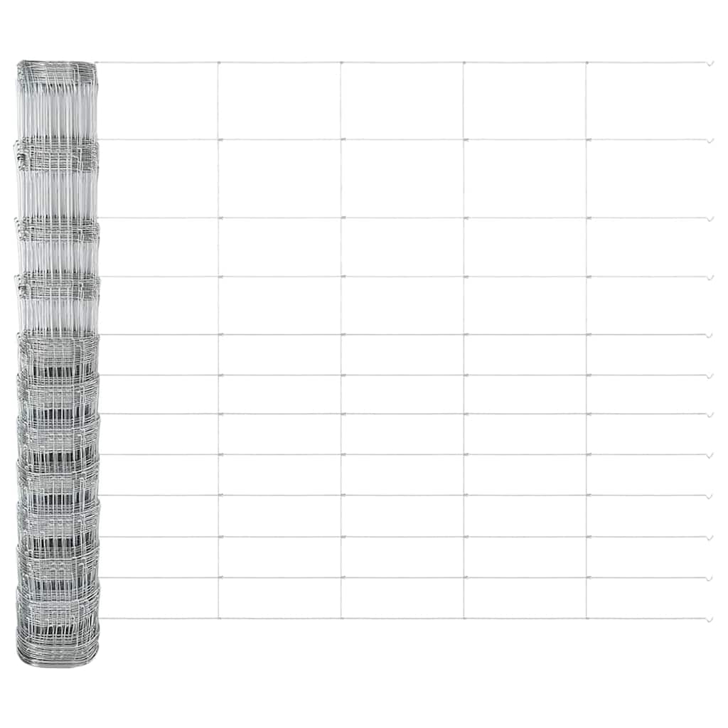 vidaXL Φράχτης Πεδιάδας 1.4x50 μ Γαλβανισμένος Χάλυβας