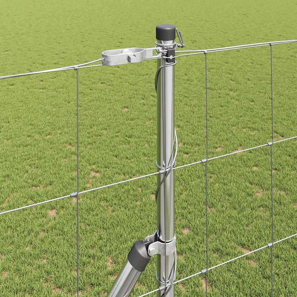 vidaXL Φράχτης 1,5x50 μ Γαλβανισμένο Ατσάλι