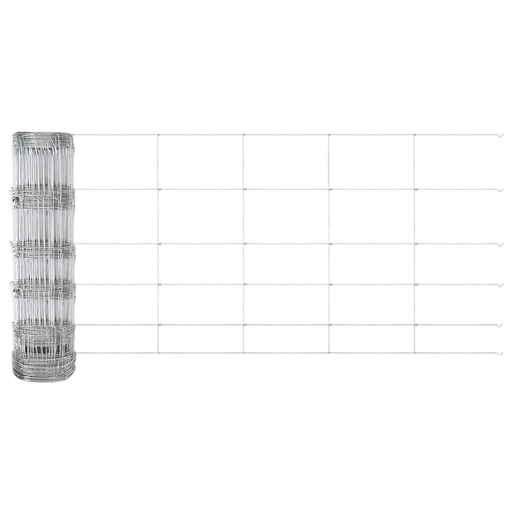 vidaXL Φράχτης Αγρού 0.8x100 μ Γαλβανισμένο Ατσάλι