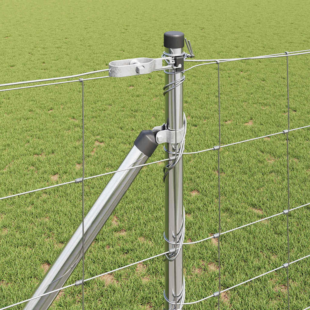 vidaXL Φράχτης Πεδίων 1.2x25 μ Κα galvanised Ατσάλι