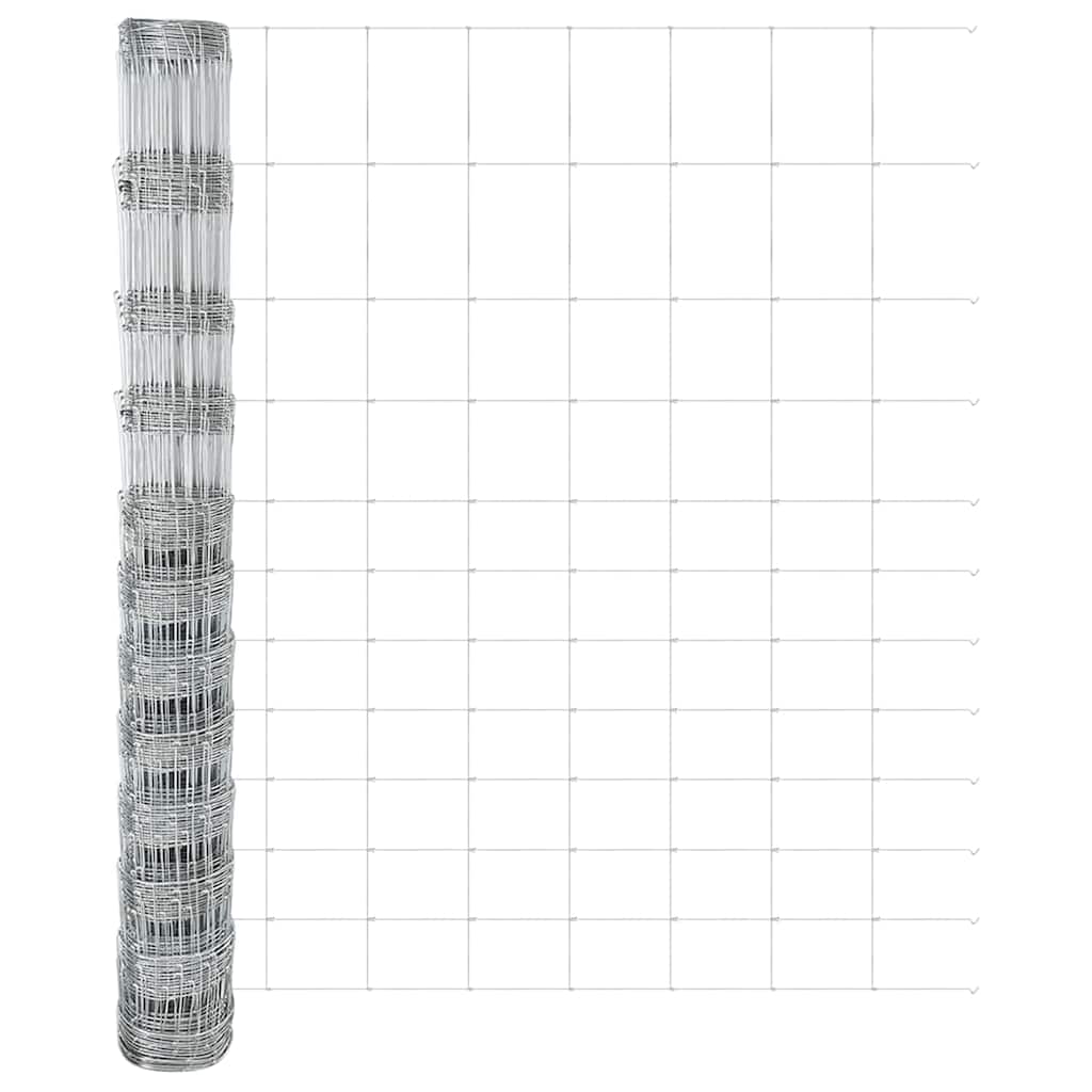 Φράχτης vidaXL 1.4x50 μ Γαλβανισμένο Ατσάλι