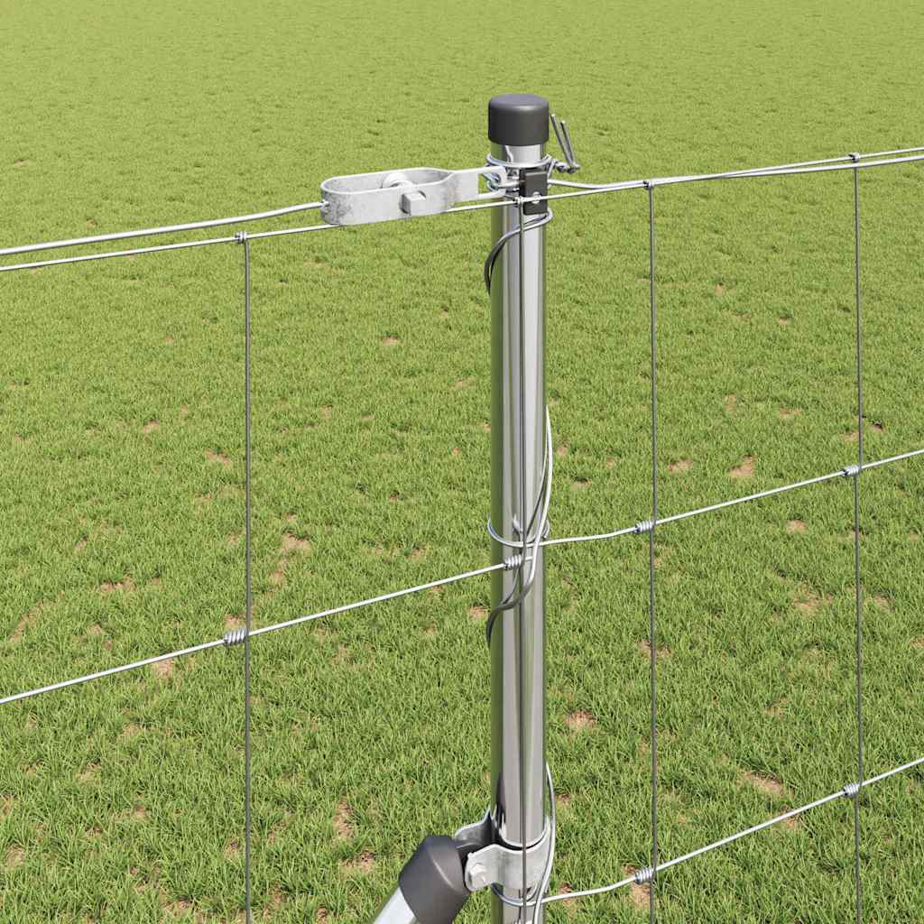 vidaXL Φράκτης Πεδίου 1.5x50 μ Γαλβανισμένο Ατσάλι