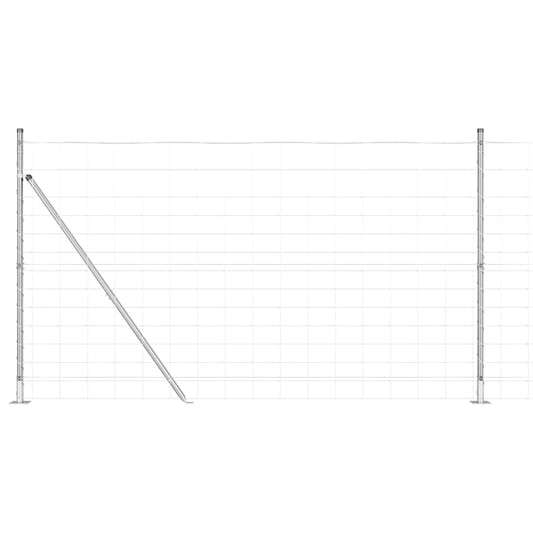 vidaXL Φράχτης Αγρού 1.4x25 μ Γαλβανισμένος Χάλυβας