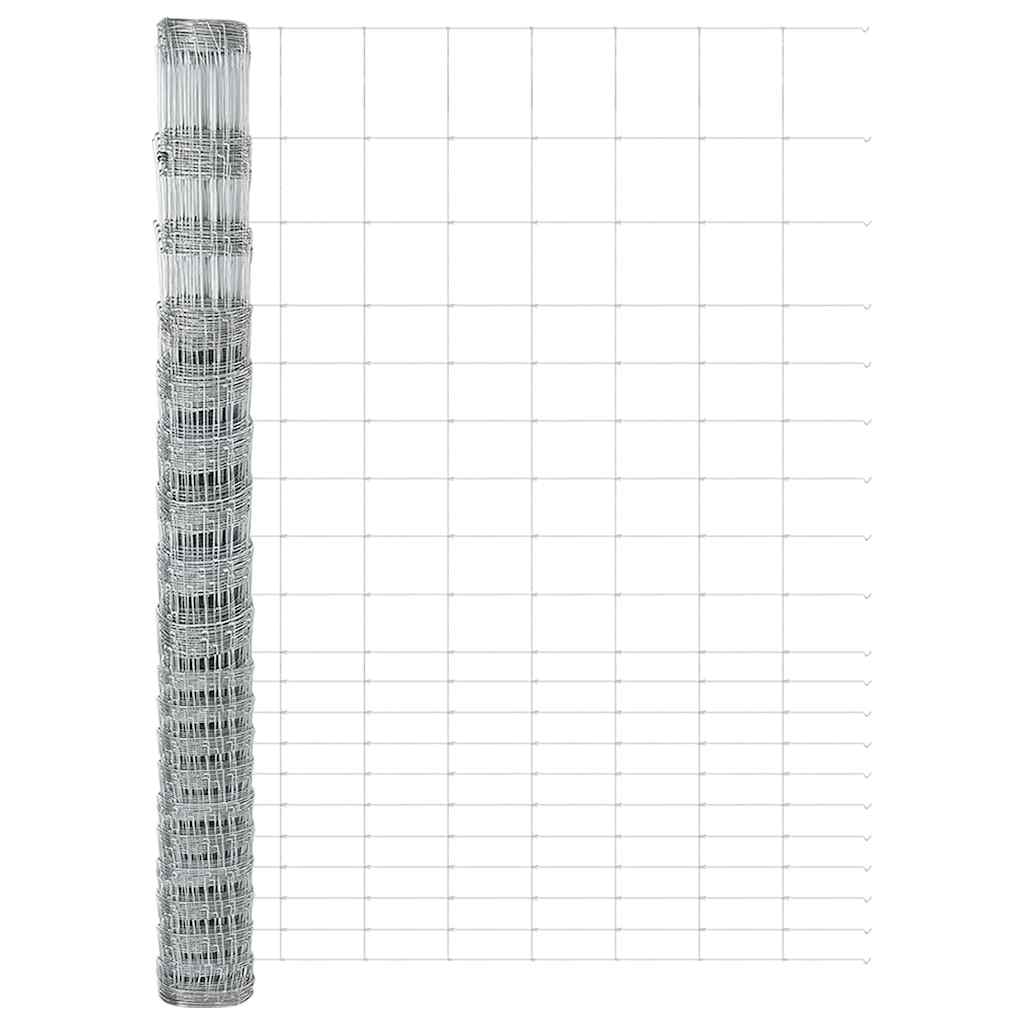 vidaXL Φράχτης Αγρού 1.6x25 μ Γαλβανισμένος Ατσάλι