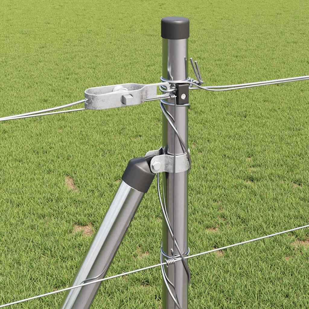 vidaXL Φράκτης Πεδιάδας 1x50 μ Γαλβανισμένος Χάλυβας