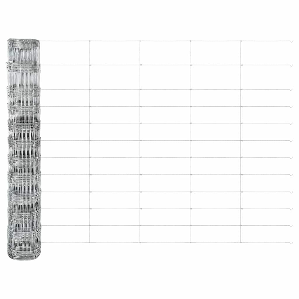 vidaXL Στύλος Περιφράξεων Γαλβανισμένο 50 x 1,2 m Ατσάλι