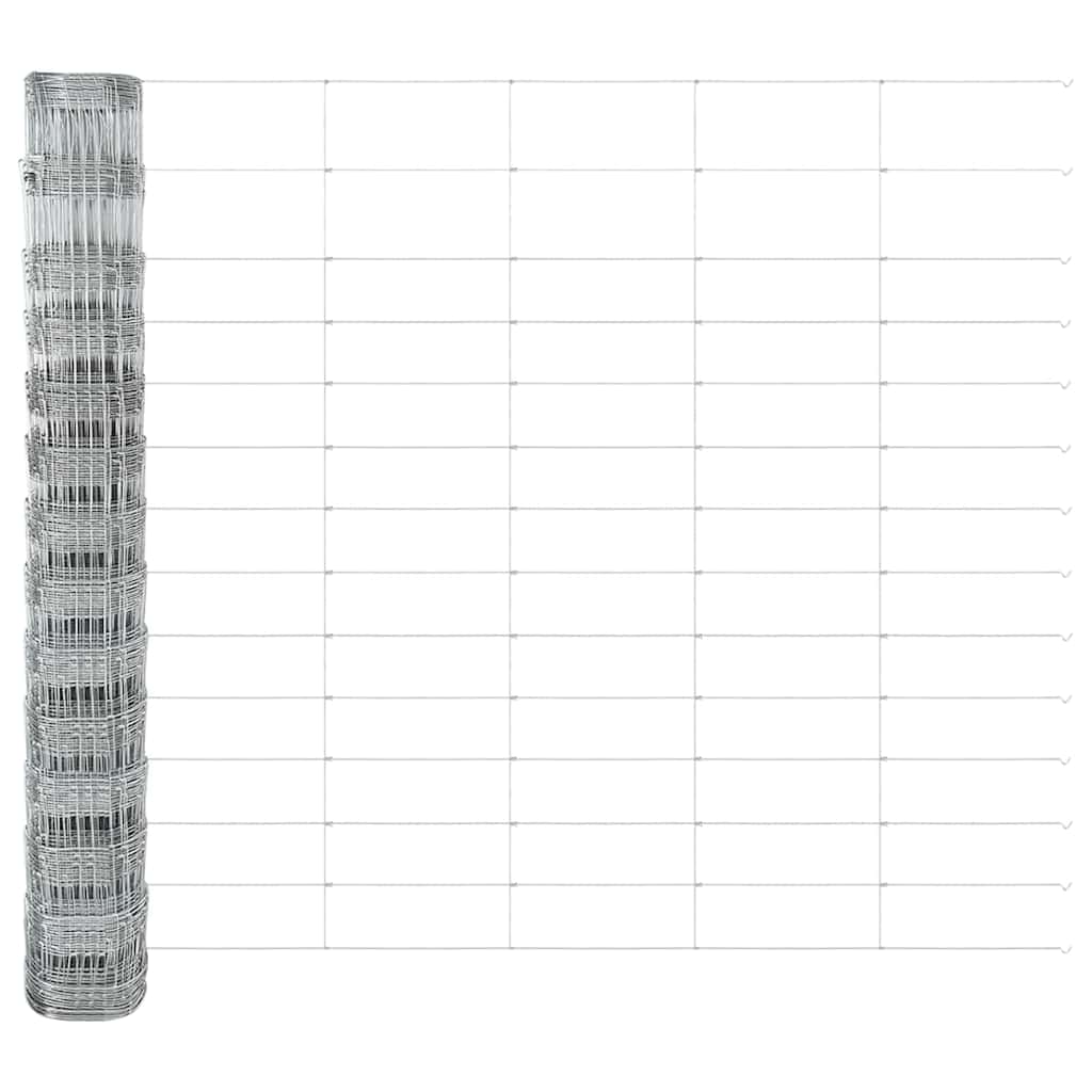 vidaXL Περίφραξη Αγρού 1.4x50 μ Γαλβανισμένο Ατσάλι