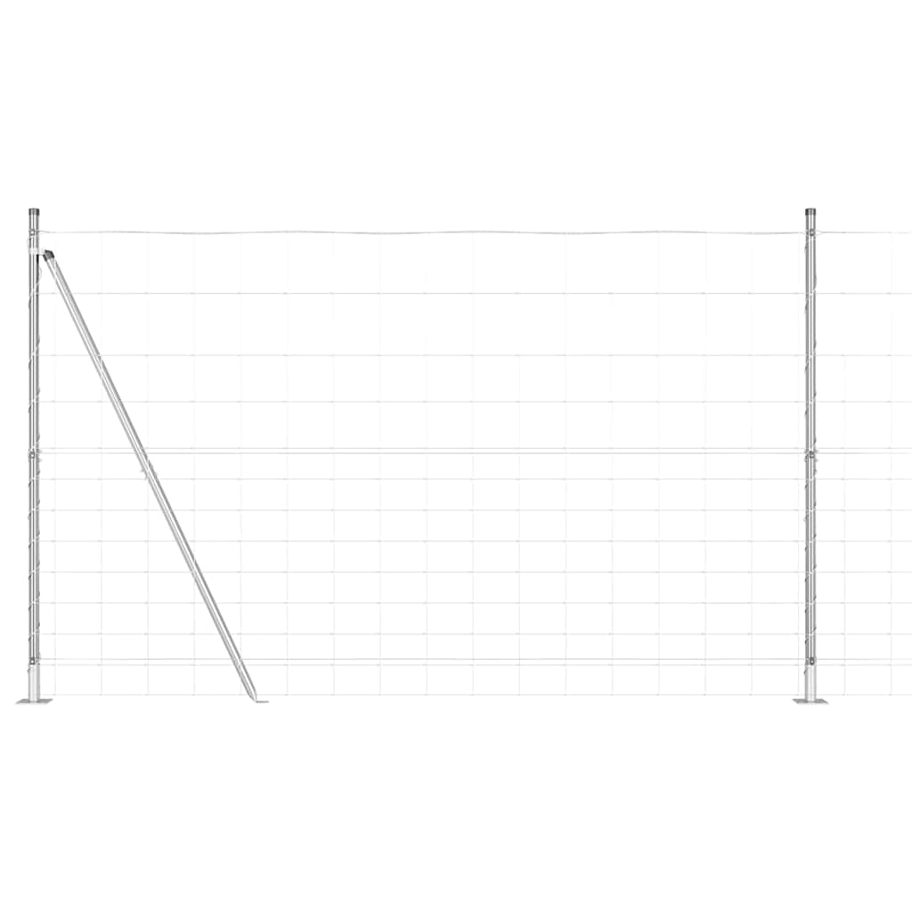 vidaXL Περίφραξη Αγρού 1.5x50 μ Γαλβανισμένος Χάλυβας