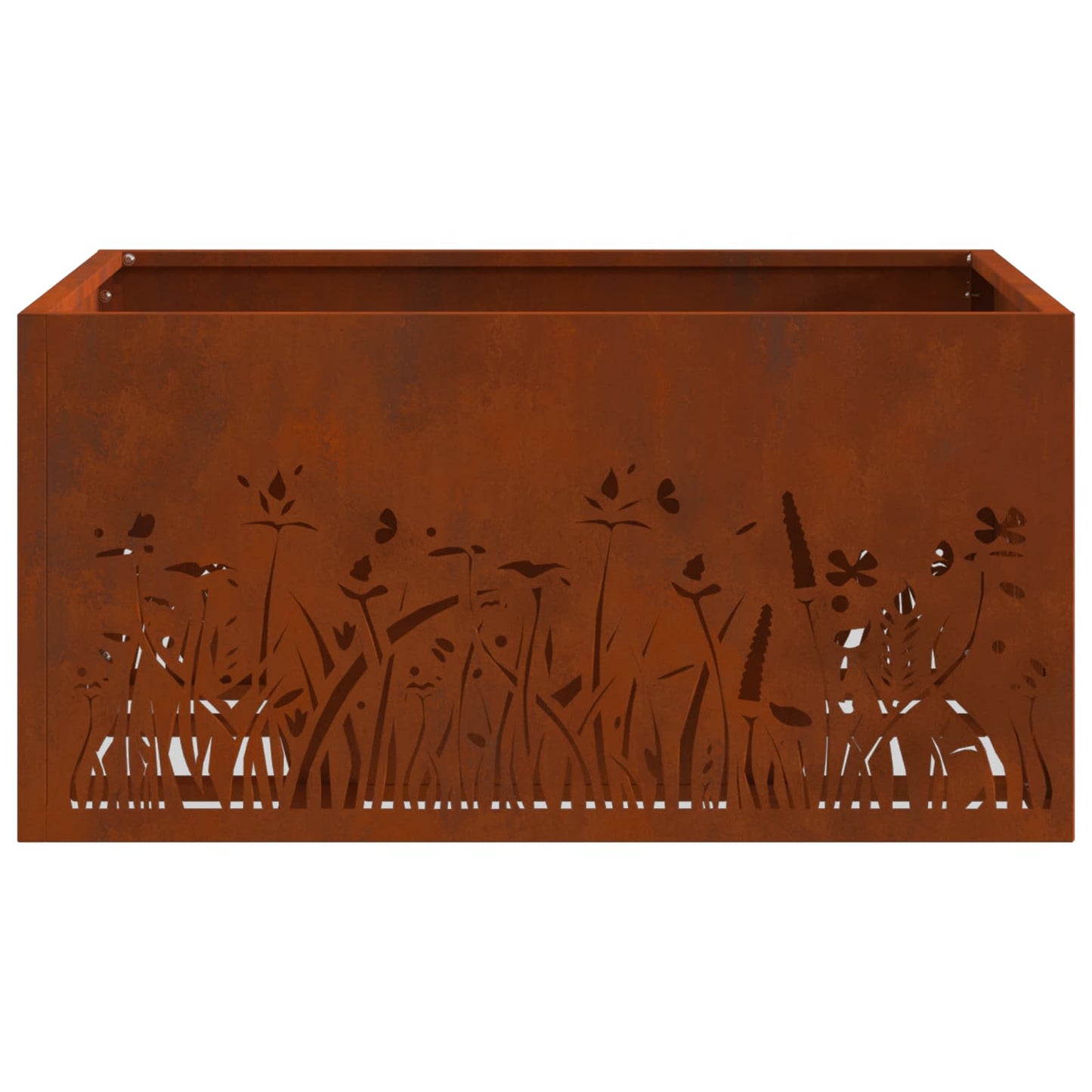 vidaXL Φωτιά Καφέ 60 x 60 x 30 cm Ατσάλι Σκληρυθέν στον Αέρα