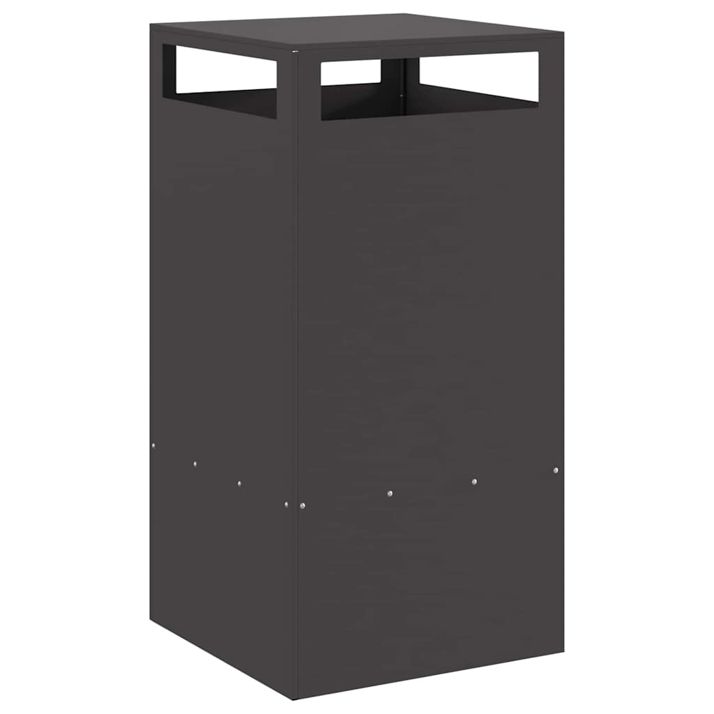vidaXL Φωτιά Μαύρο 50 x 50 x 100 cm Ατσάλι