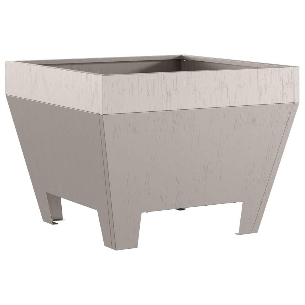 vidaXL Φωτιά Καφέ 50 x 50 x 38 εκ. Ατσάλι Σκληρυθέν στον Αέρα