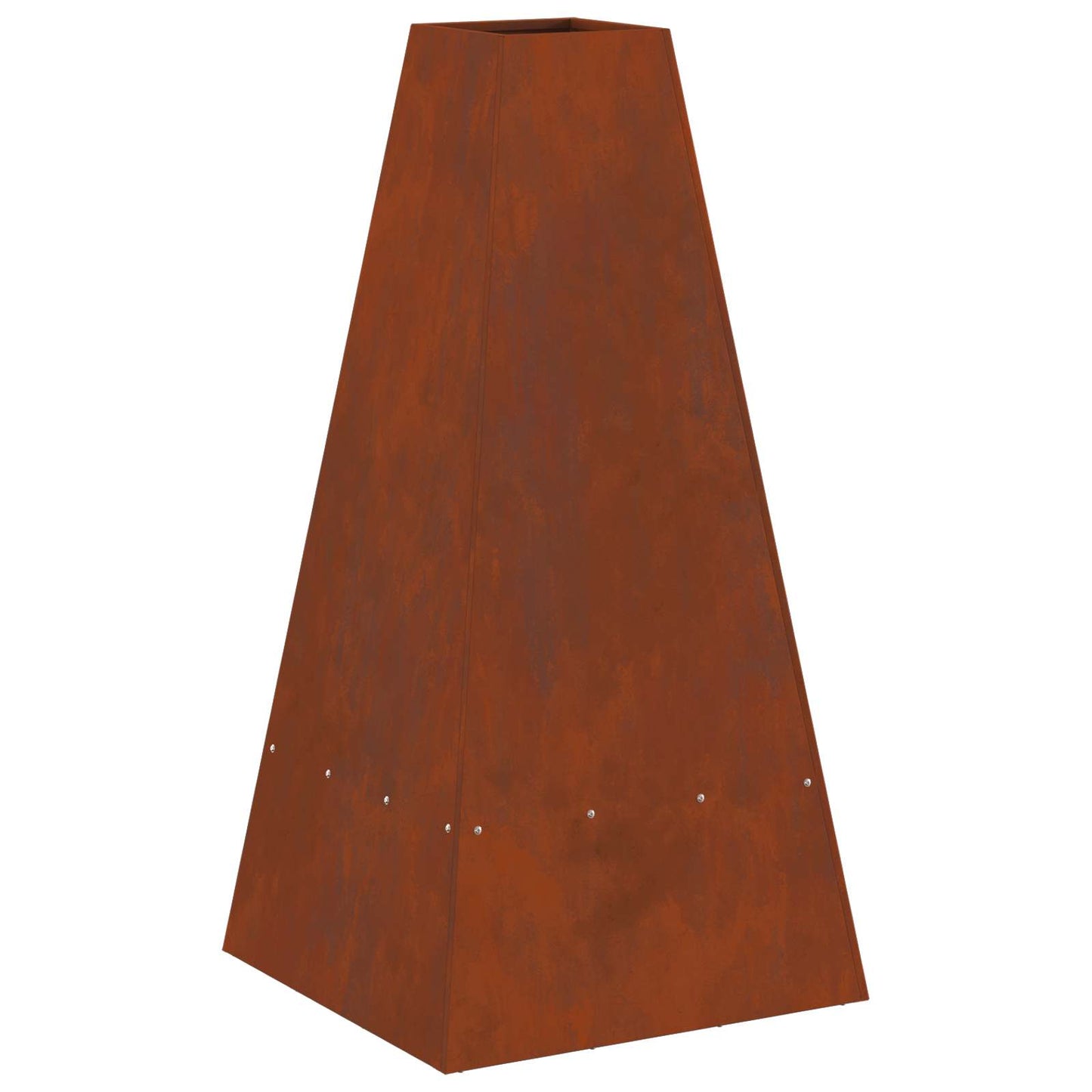 vidaXL Φωτιά Καφέ 50 x 50 x 100 cm Ατσάλι