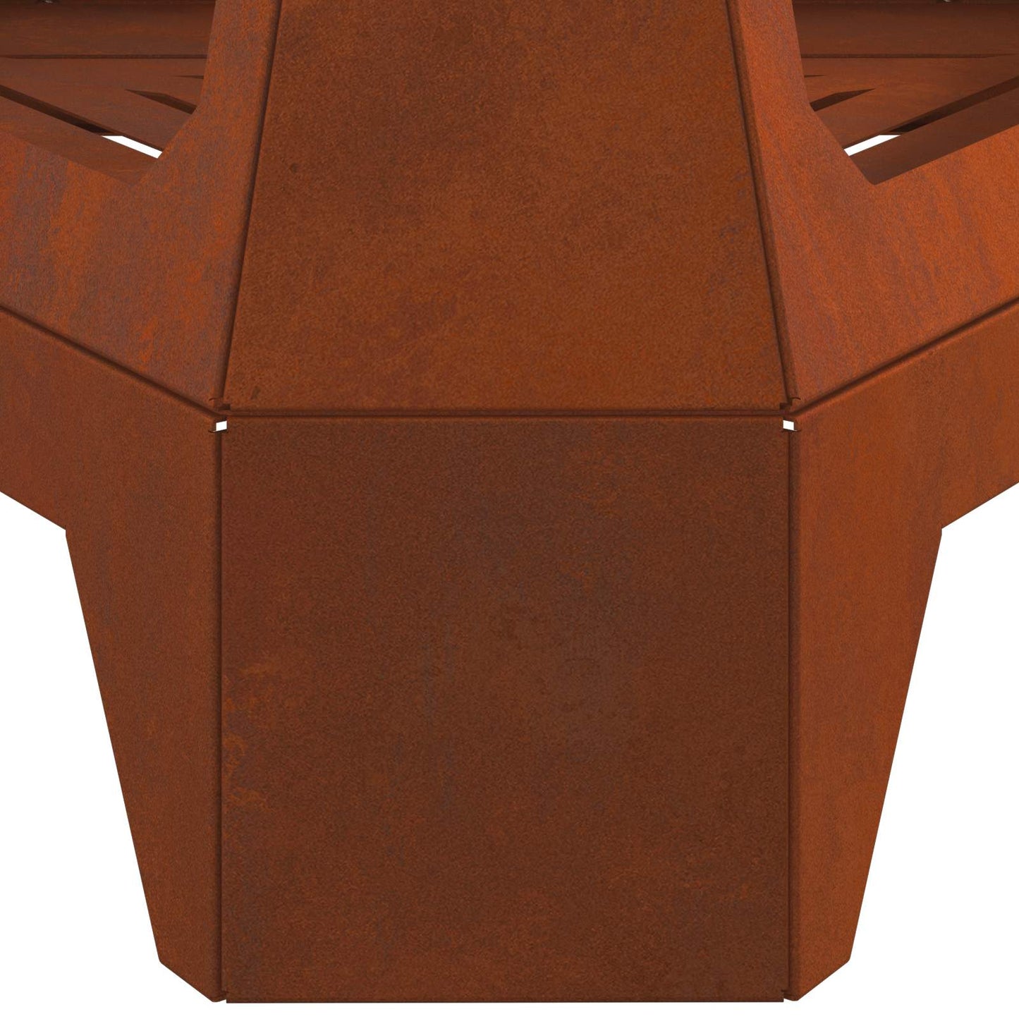 vidaXL Φωτιά Καφέ 50 x 43 x 52 εκ. Ατσάλι Σκληρυθέν στον Αέρα
