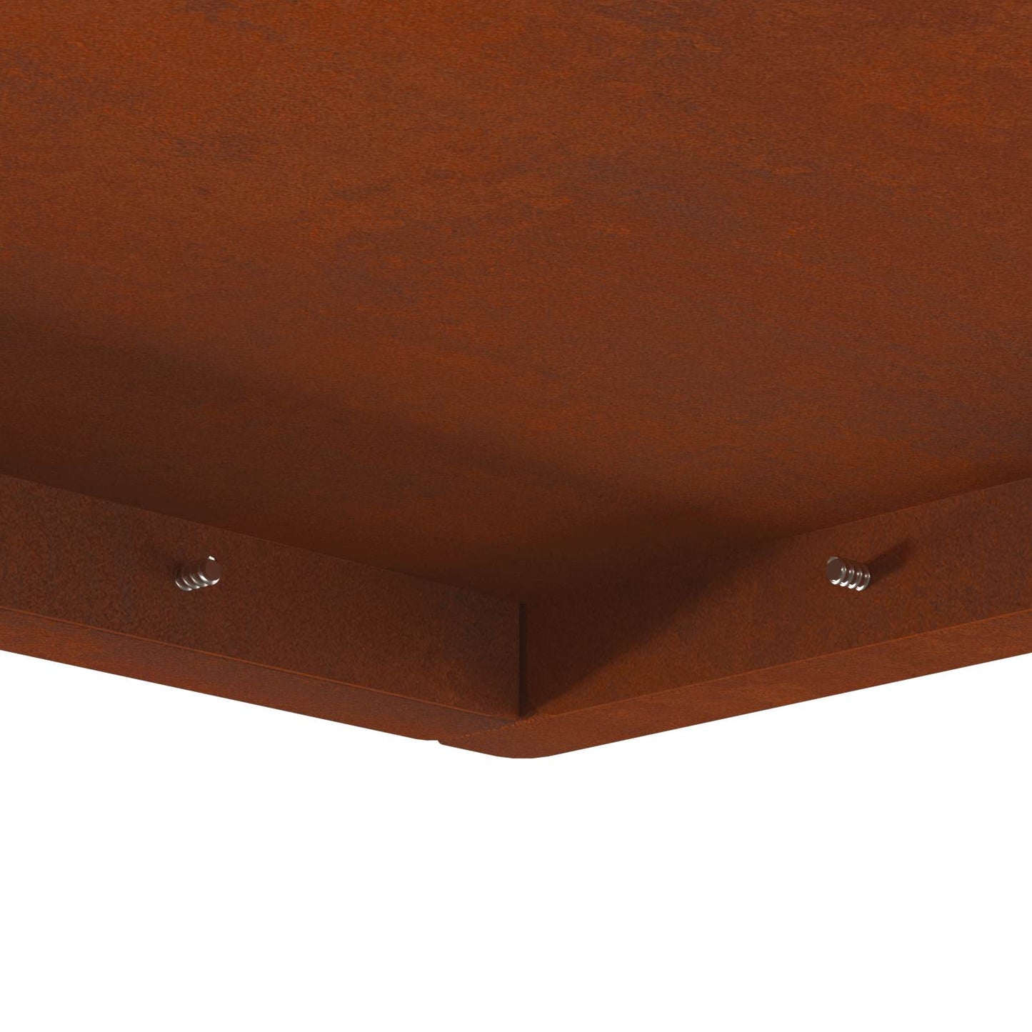 vidaXL Φωτιά Καφέ 60 x 60 x 30 cm Ατσάλι Σκληρυθέν στον Αέρα