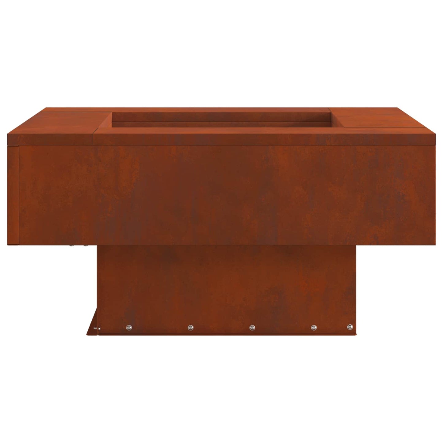 vidaXL Φωτιά Καφέ 60 x 60 x 30 cm Ατσάλι Σκληρυθέν στον Αέρα
