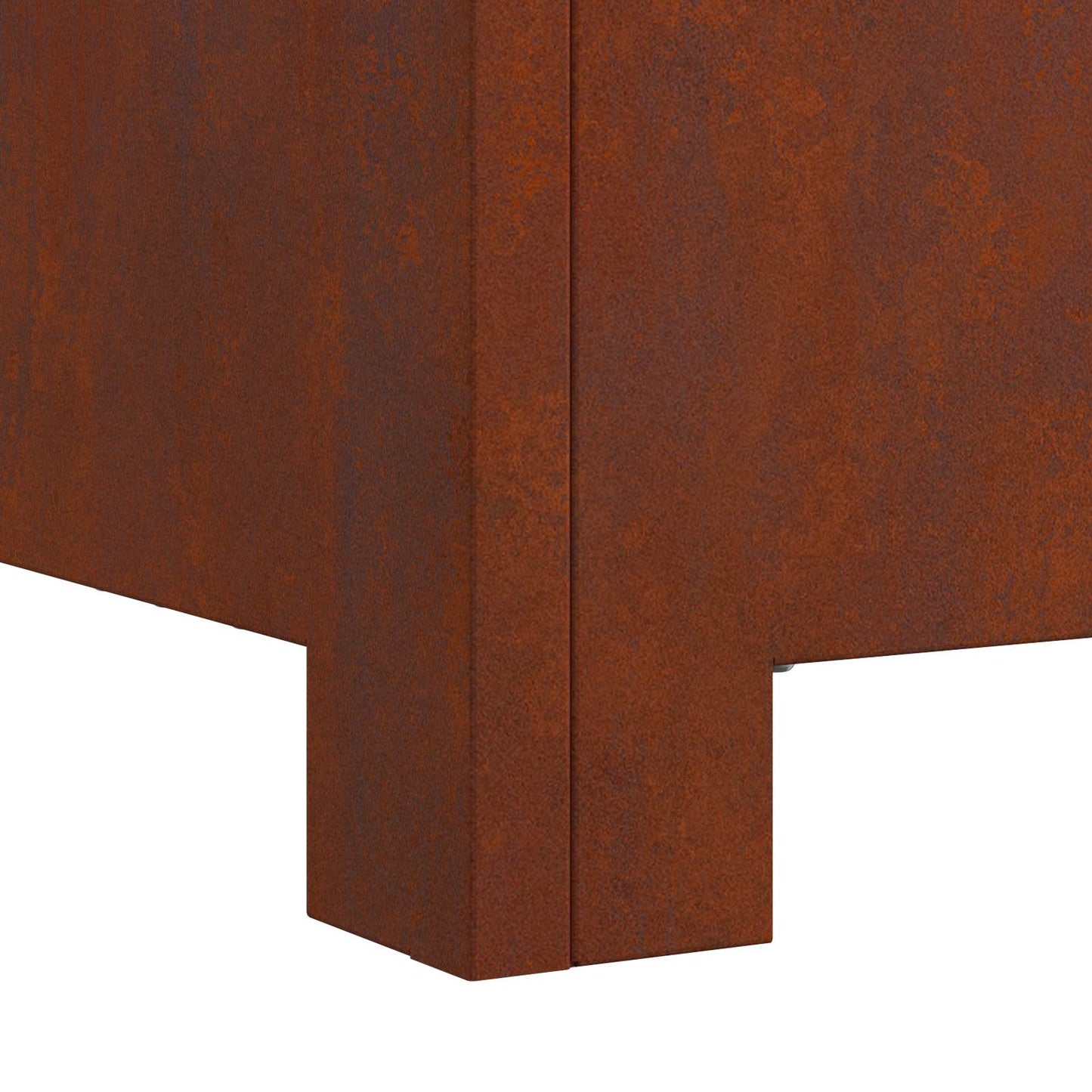 vidaXL Φωτιά Καφέ 60 x 60 x 30 cm Ατσάλι Σκληρυθέν στον Αέρα