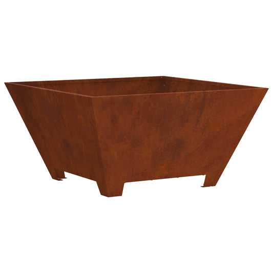 vidaXL Φωτιά σε μπολ Σκ rusty 60 x 60 x 30 cm