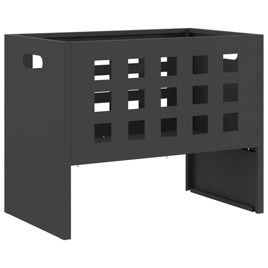 vidaXL Φωτιά Μπολ Μαύρο 50 x 30 x 40 εκ. Ατσάλι