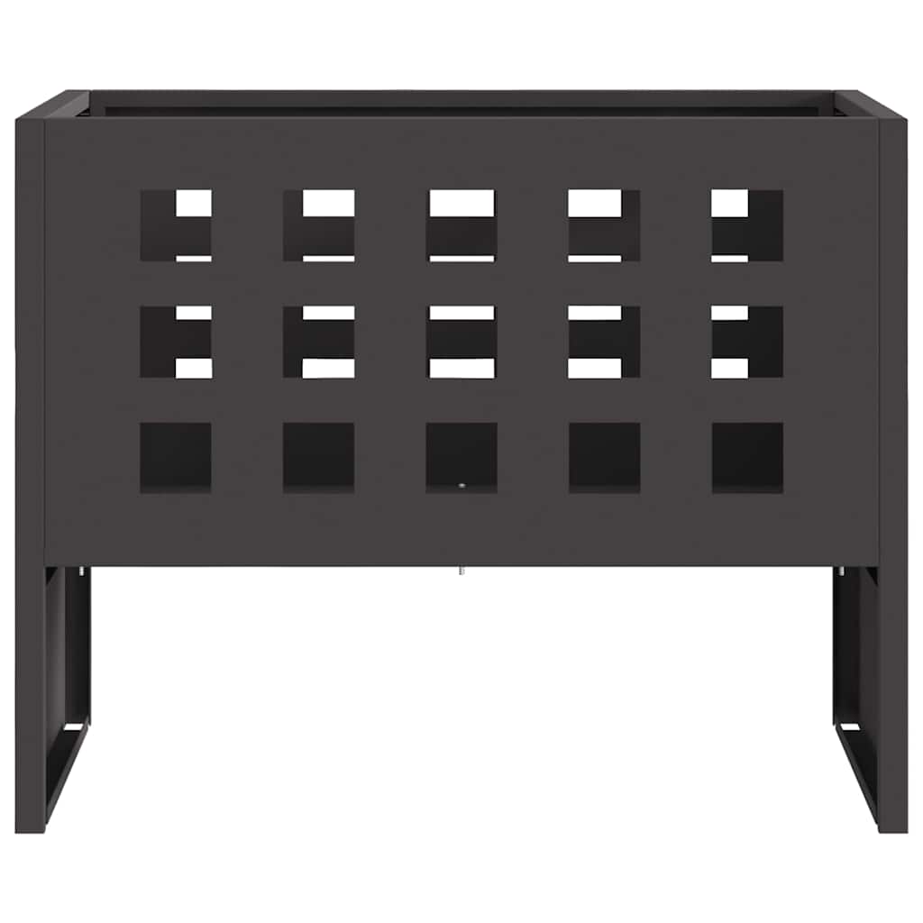 vidaXL Φωτιά Μαύρο 50 x 30 x 40 εκ. Ατσάλι