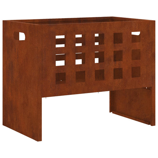 vidaXL Φωτιά Καφέ 50 x 30 x 40 εκ. Ατσάλι