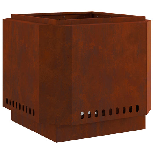 vidaXL Ατμόσφαιρα χωρίς καπνό Σκ rusty Ατσάλι Σκληρυθέν στον Αέρα