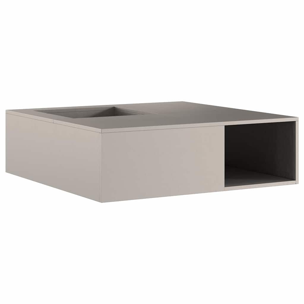 vidaXL Φωτιά Καφέ 100 x 100 x 30 cm Ατσάλι Σκληρυθέν στον Αέρα