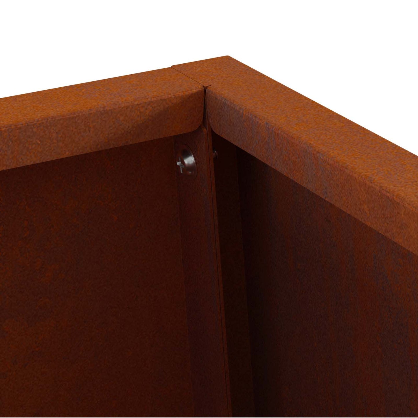 vidaXL Φωτιά Καφέ 50 x 35 x 100 εκ. Ατσάλι Σκληρυθέν στον Αέρα