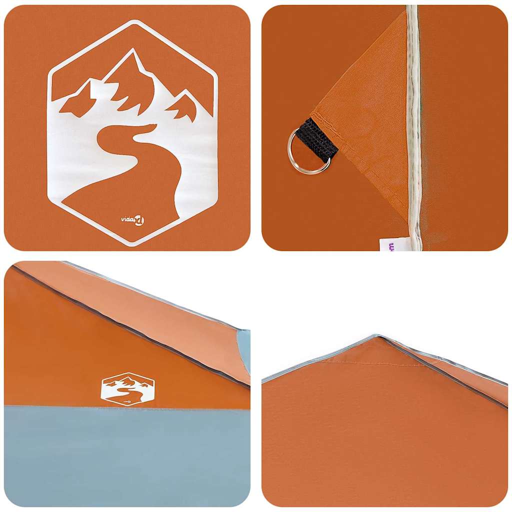 vidaXL Σκηνή Σκίασης Πορτοκαλί 400 x 400 x 227 / 236 / 245 εκ