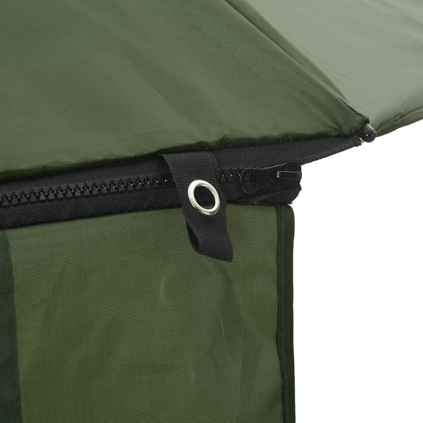 vidaXL Ομπρέλα Ψαρέματος Στρατιωτικό Κίτρινο 300 x 240 cm