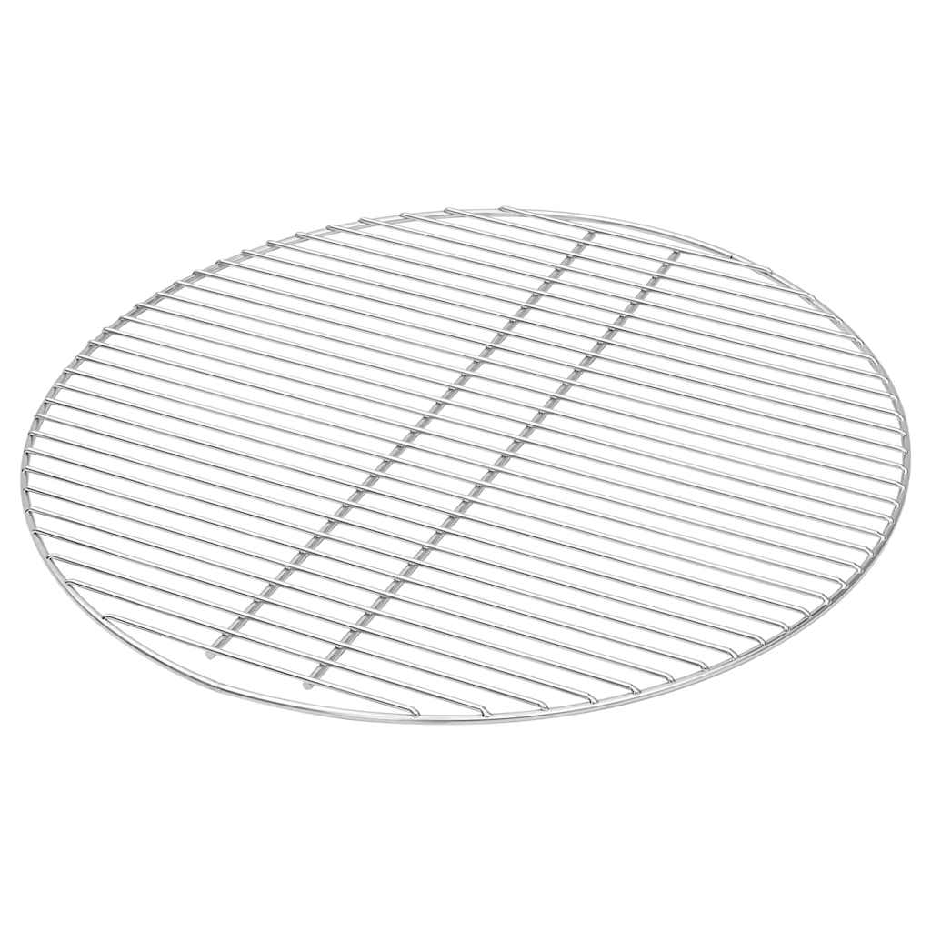 vidaXL BBQ Grill Grate Ασημί Ø57 εκ. Ανοξείδωτο ατσάλι
