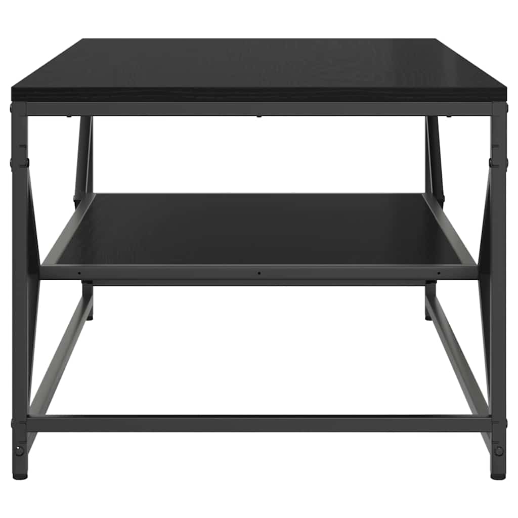 vidaXL Τραπεζάκι σαλονιού Μαύρη δρυς 90 x 50 x 40 cm