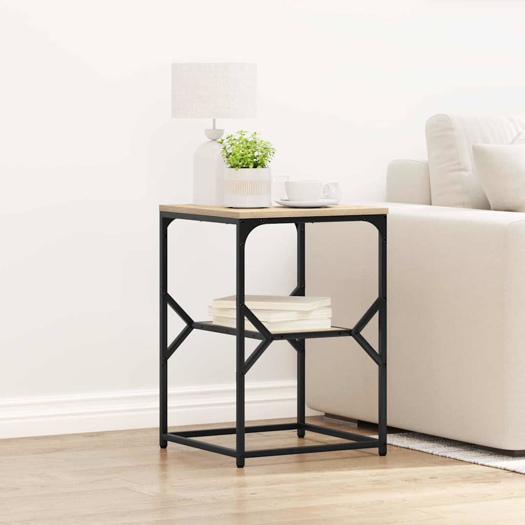 vidaXL Τραπεζάκι Πλευράς Δρύς Sonoma 41 x 40 x 60 εκ.