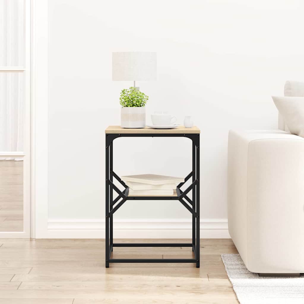 vidaXL Τραπεζάκι Πλευράς Δρύς Sonoma 41 x 40 x 60 εκ.