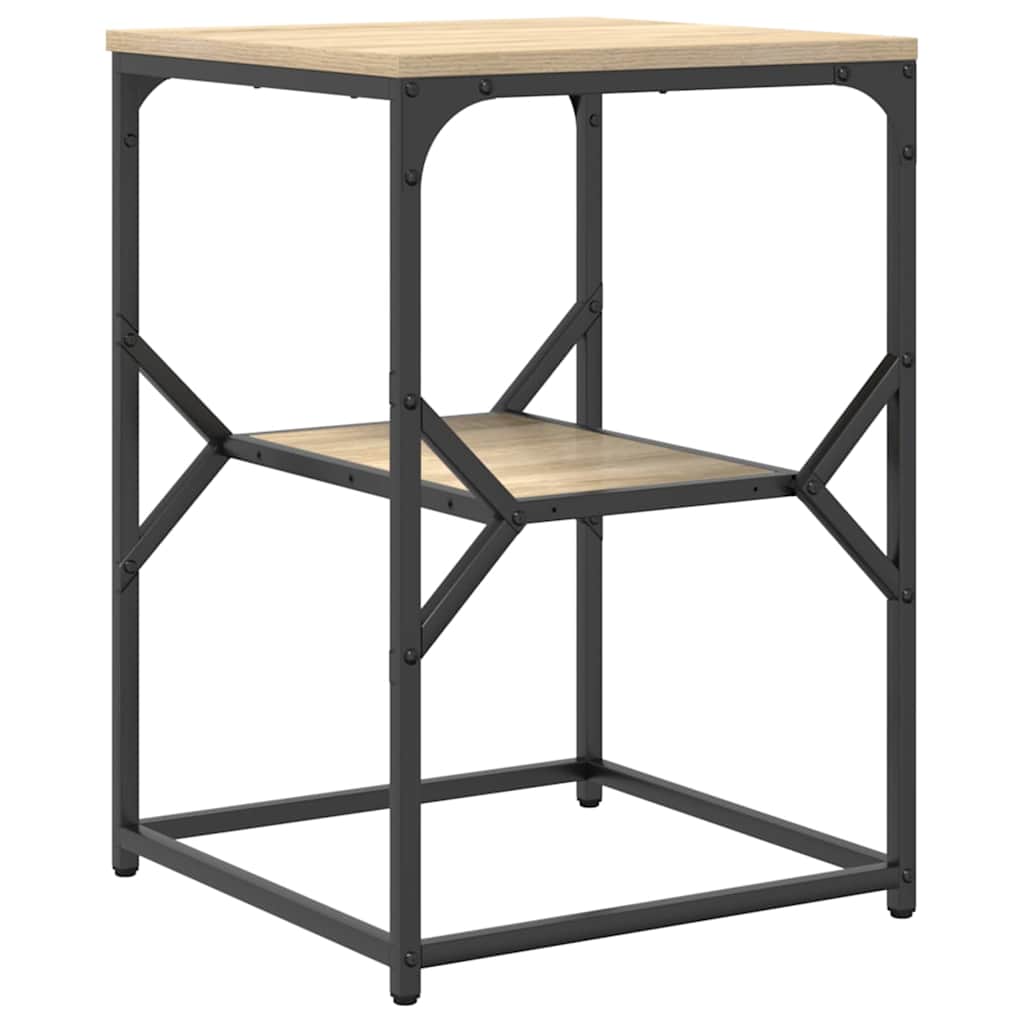 vidaXL Τραπεζάκι Πλευράς Δρύς Sonoma 41 x 40 x 60 εκ.