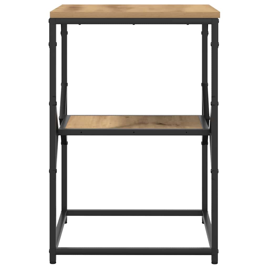 vidaXL Τραπεζάκι Πλευράς Artisan Oak 41 x 40 x 60 εκ.