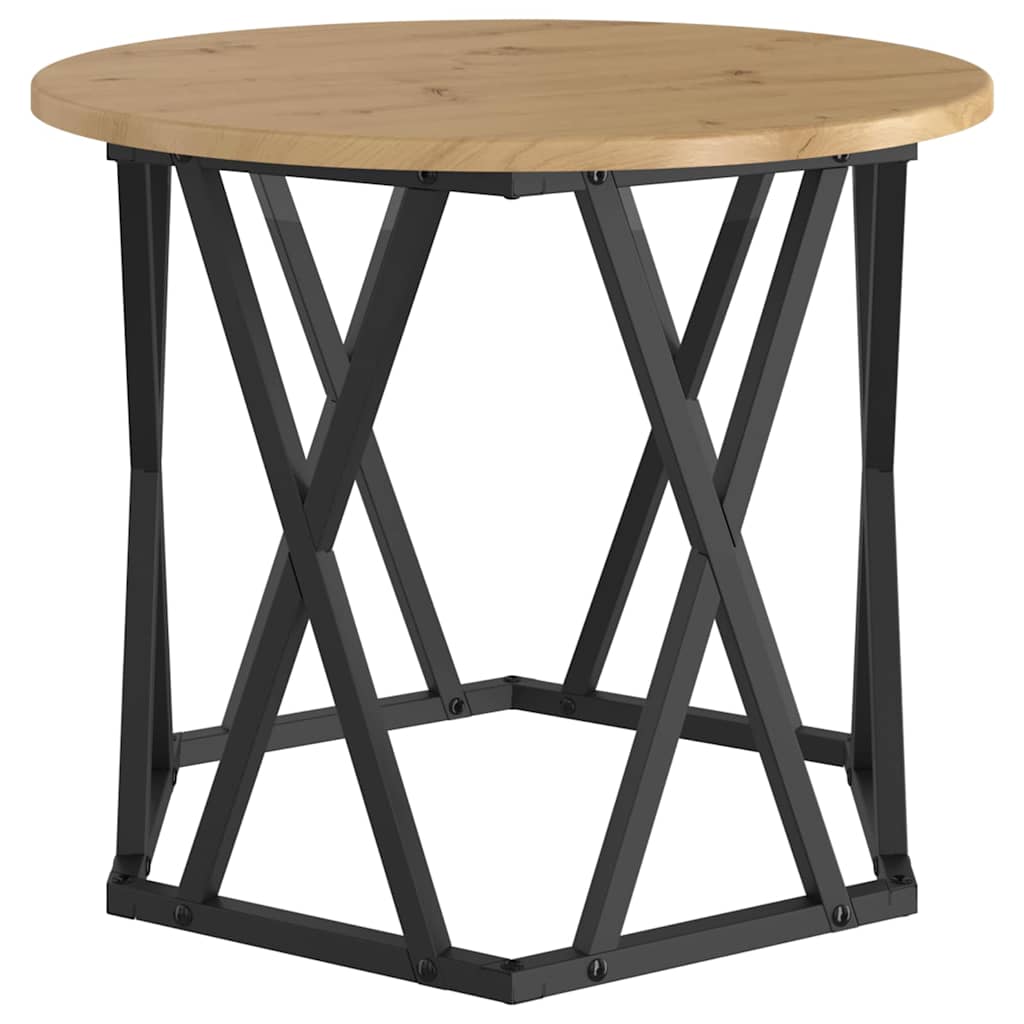 vidaXL Τραπεζάκι Πλευράς 2 pcs artisan δρυς 50 x 50 x 40 cm