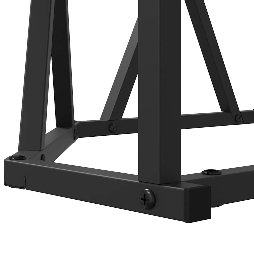 vidaXL Τραπεζάκι σαλονιού Καπνιστή δρυς 80 x 80 x 42 cm