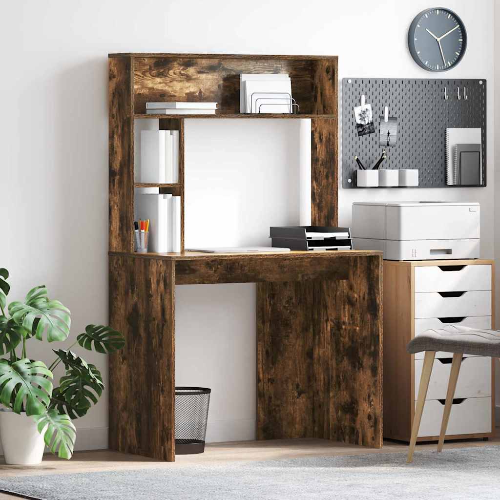 vidaXL Γραφείο Καπνιστή δρυς 91 x 50 x 149 εκ Επεξεργασμένο ξύλο