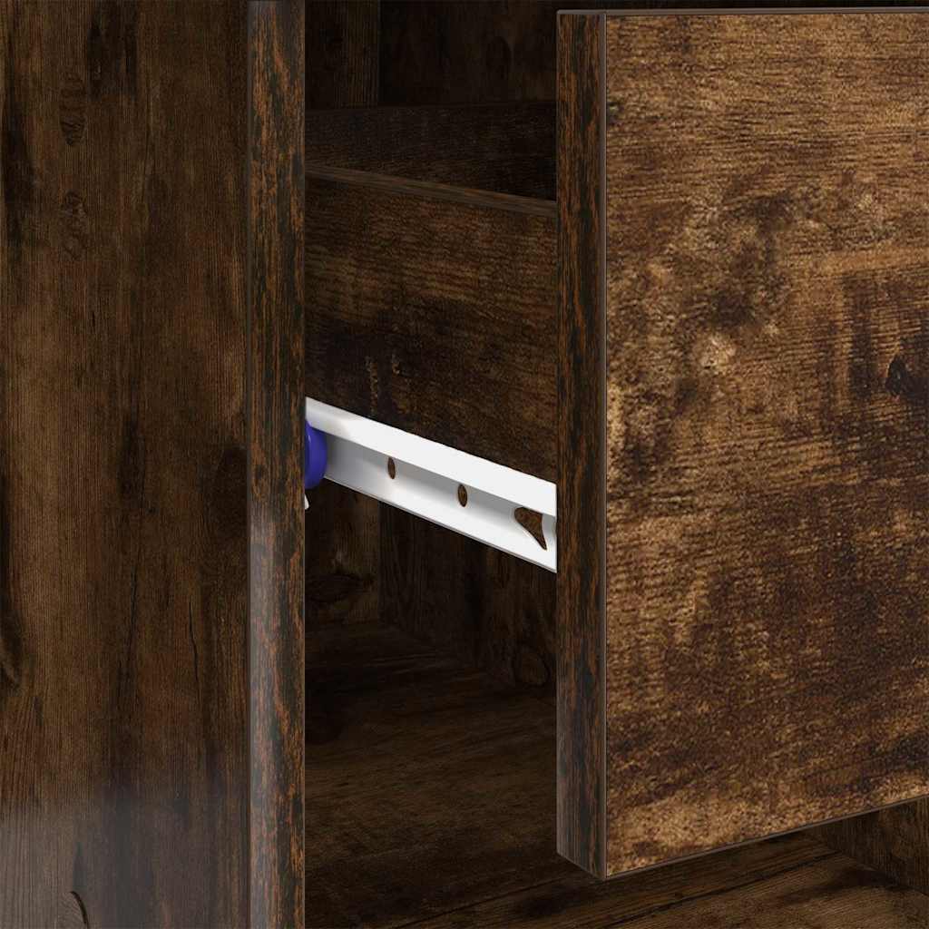 vidaXL Γραφείο Καπνιστή δρυς 90 x 49.5 x 75 εκ. Επεξεργασμένο ξύλο