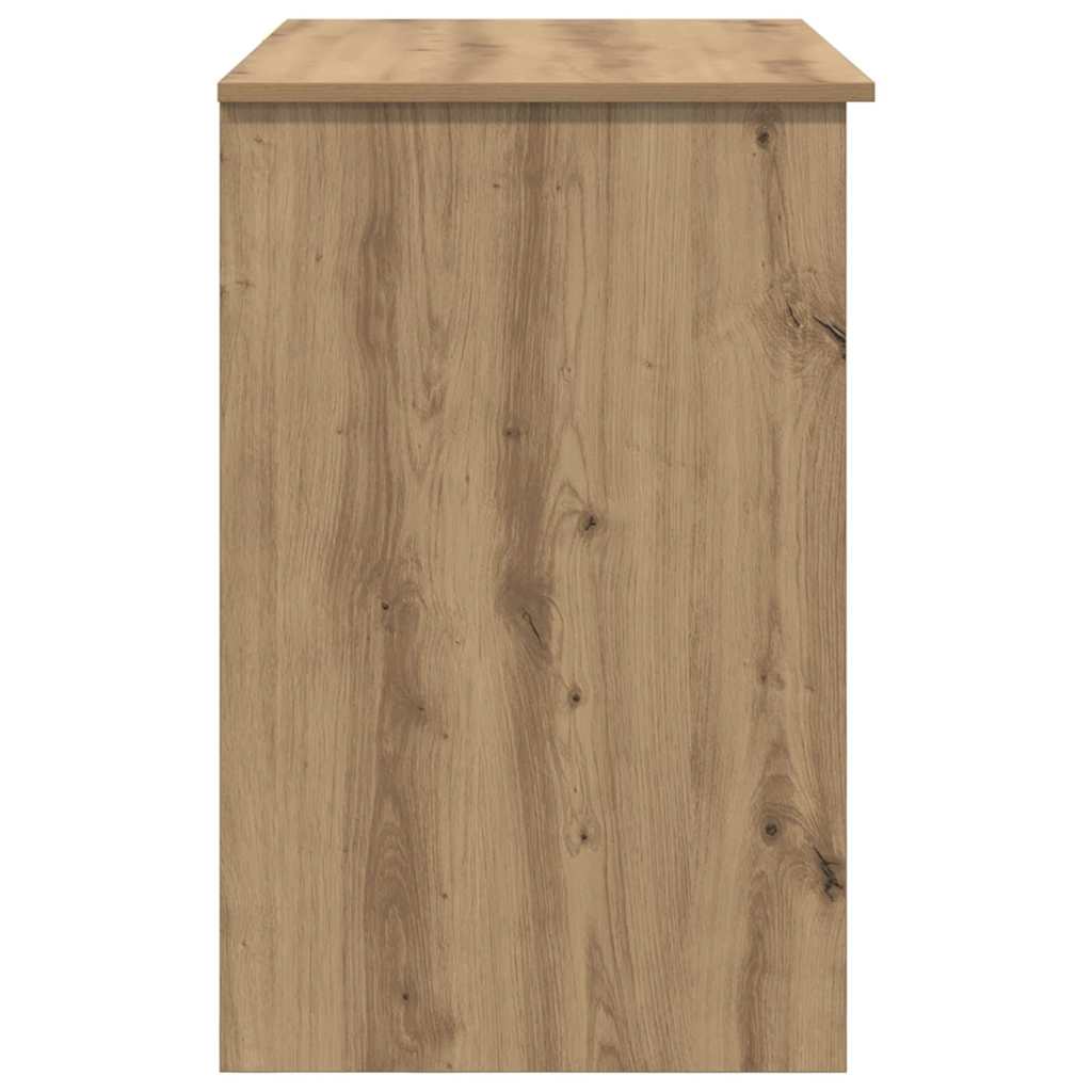 vidaXL Γραφείο artisan δρυς 90 x 49.5 x 75 εκ. Επεξεργασμένο ξύλο