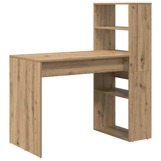 vidaXL Γραφείο Artisan Oak Επεξεργασμένο Ξύλο 113 x 54 x 120 εκ.
