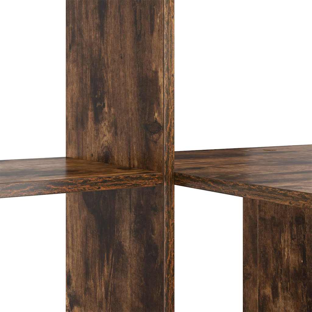 vidaXL Γραφείο Καπνιστή δρυς 131.5 x 50 x 106.5 εκ. Επεξεργασμένο ξύλο