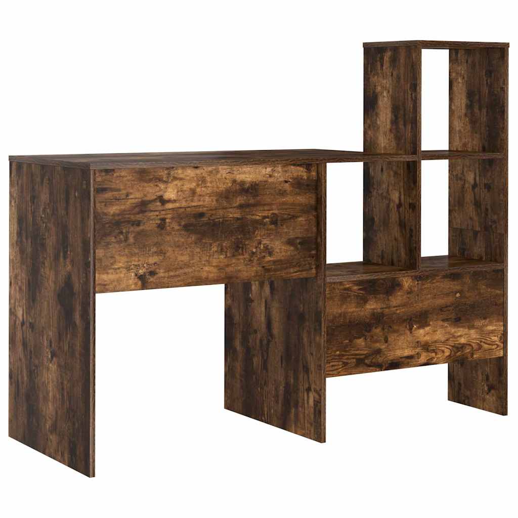 vidaXL Γραφείο Καπνιστή δρυς 131.5 x 50 x 106.5 εκ. Επεξεργασμένο ξύλο