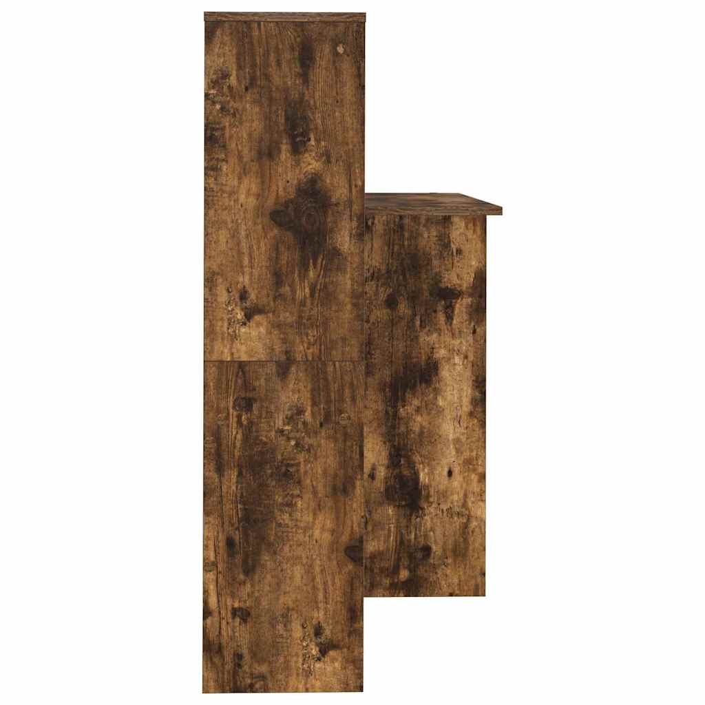 vidaXL Γραφείο Καπνιστή δρυς 131.5 x 50 x 106.5 εκ. Επεξεργασμένο ξύλο