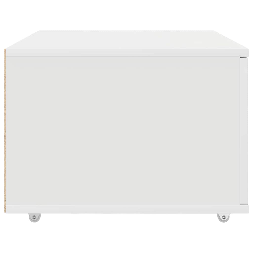 vidaXL Ντουλάπι με Συρτάρια 55 x 45 x 31 εκ Λευκό