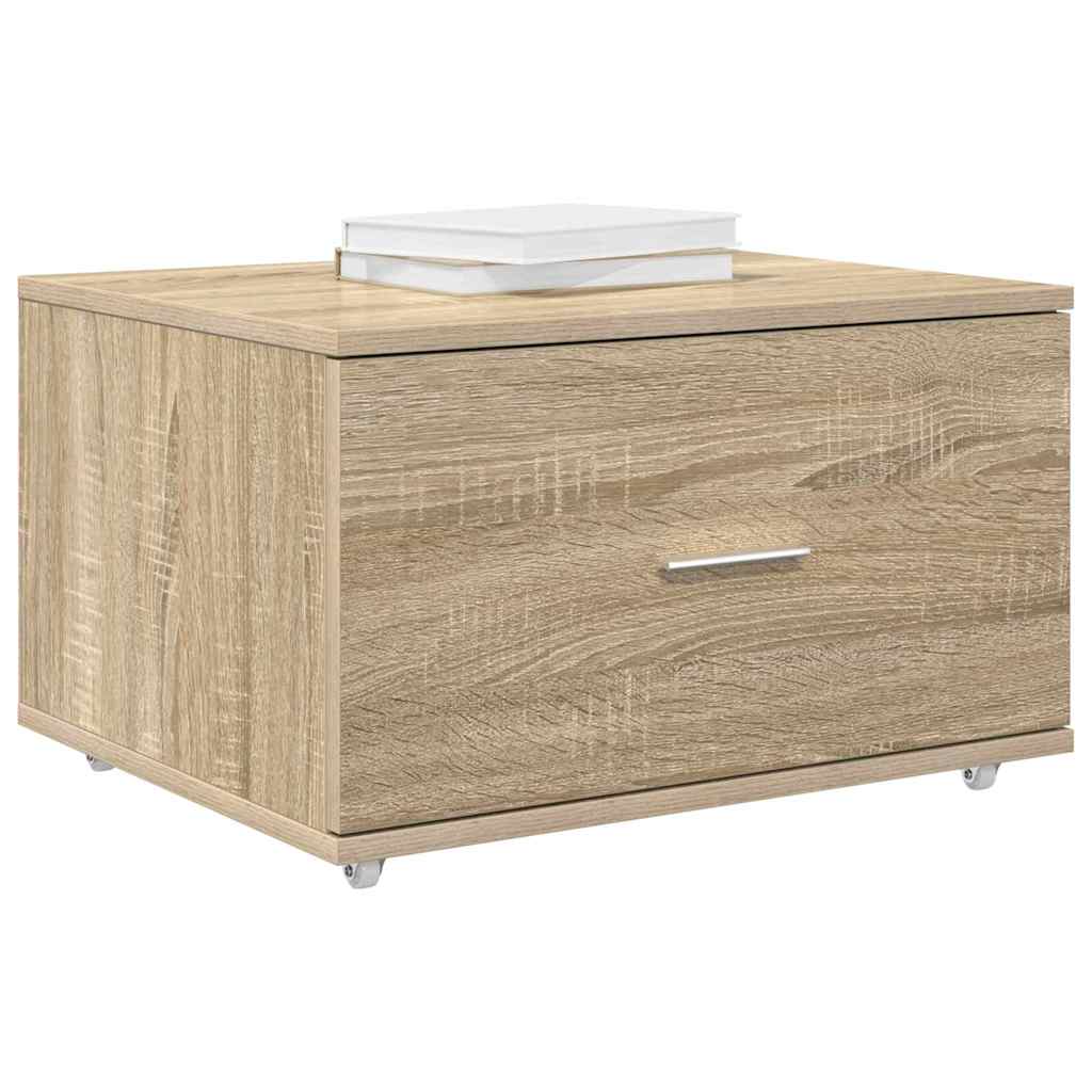 vidaXL Ντουλάπι με Συρτάρια 55 x 45 x 31 εκ Δρύς Sonoma