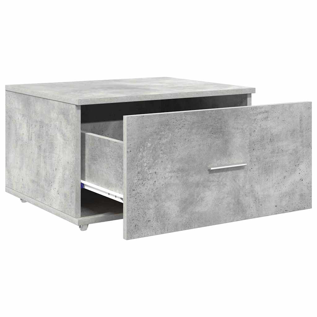 vidaXL Ντουλάπι με Συρτάρια 55 x 45 x 31 εκ Σκυρόδεμα Γκρι