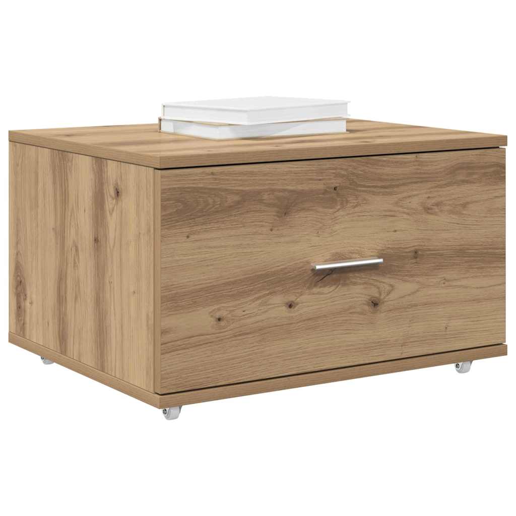 vidaXL Ντουλάπι με Συρτάρια 55 x 45 x 31 εκ Artisan Oak