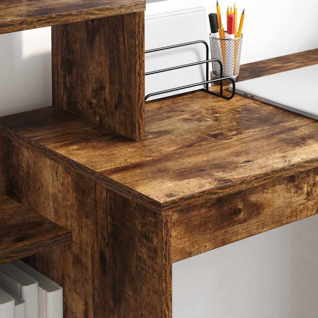 vidaXL Γραφείο Καπνιστή δρυς 100 x 40 x 90 cm Επεξεργασμένο ξύλο